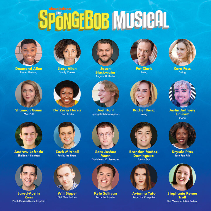 Spongebob The Musical Cast 2024 - Star Katine