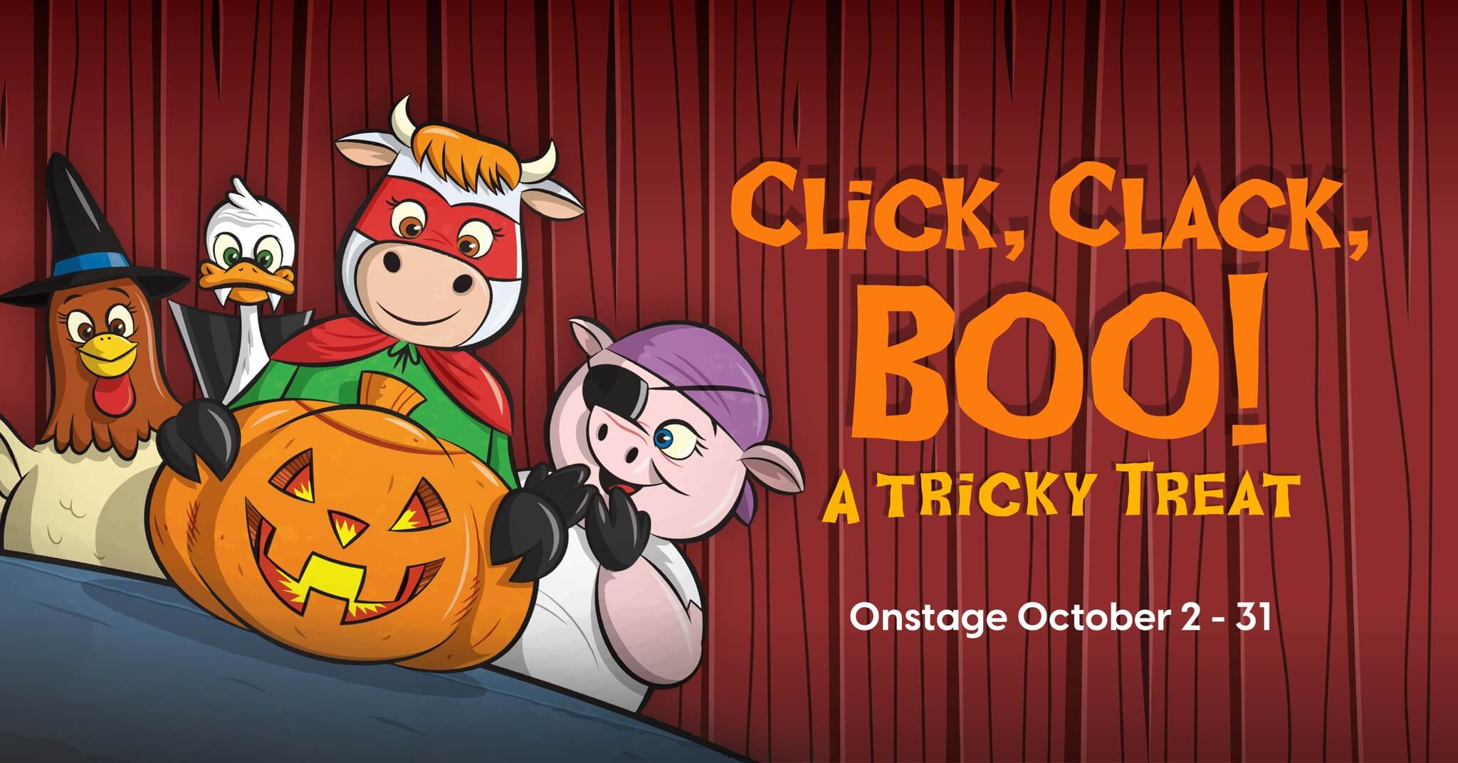 Theatre at Home: Click, Clack, BOO! A Tricky Treat