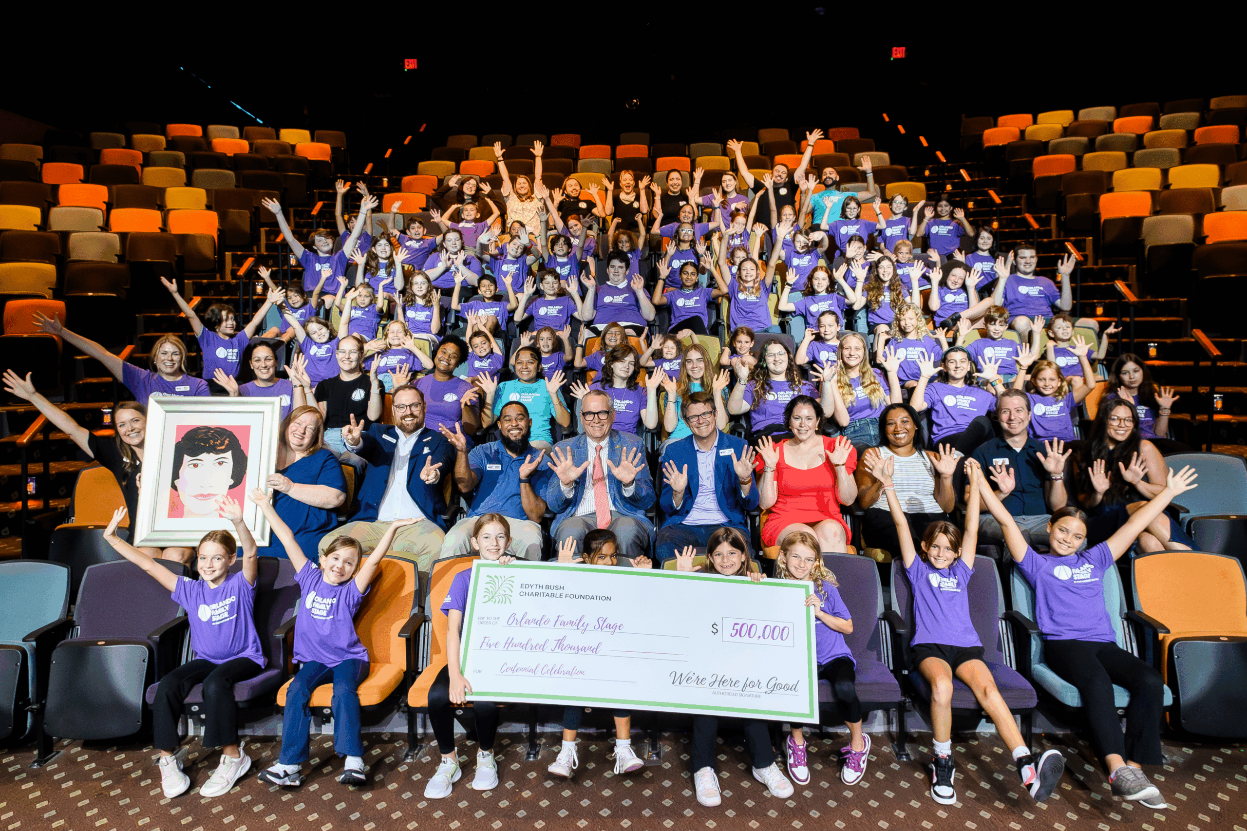 Edyth Bush Charitable Foundation Awards Orlando Family Stage $500,000